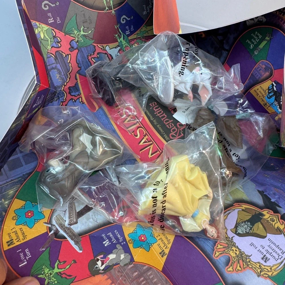 Burger King Anastasia Movie Figures Set OS Brown Vintage 90s Collectible Toy